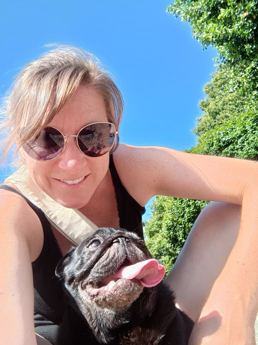 Joséphine avec sa maman